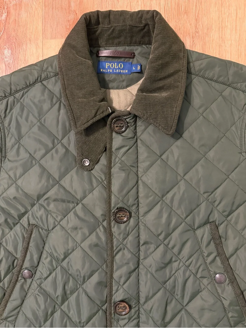 POLO Ralph Lauren Men's Classic Quilted Field Jacket / Quilted Barn Jacket